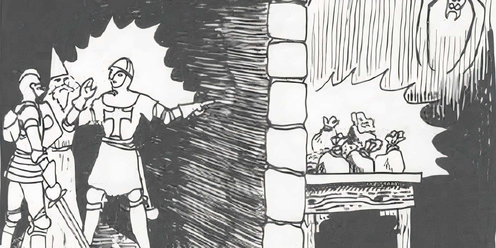 Dungeons and Dragons old school art of locate object spell