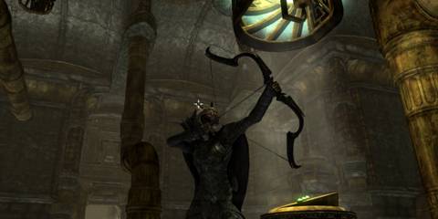 Dwarven Black Bow of Fate in Skyrim