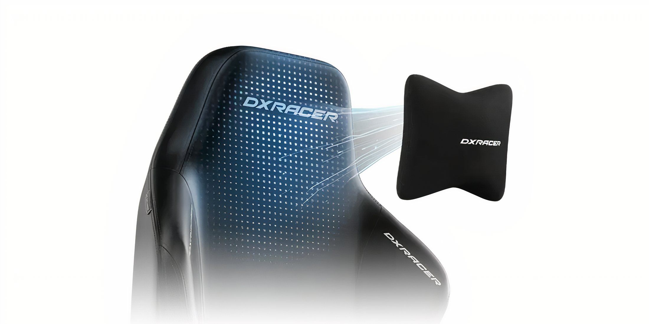 DXRacer Martian Magnetic Pillow Function