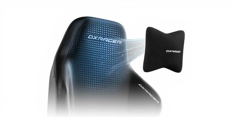 DXRacer Martian Magnetic Pillow Function