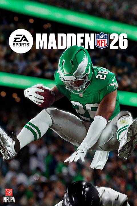 EA SPORTS Madden NFL 26 video game cover art tag