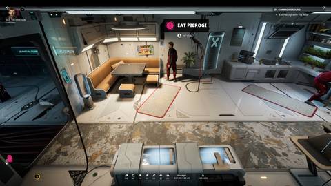 eat pierogi in the alters