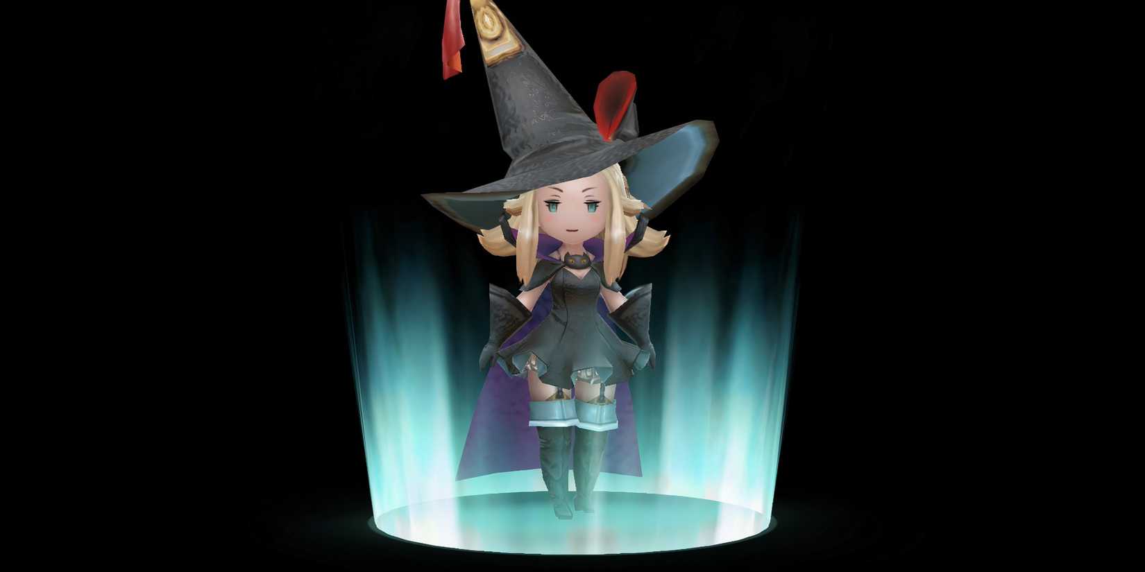 Edea as a Black Mage in Bravely Default Flying Fairy HD Remaster