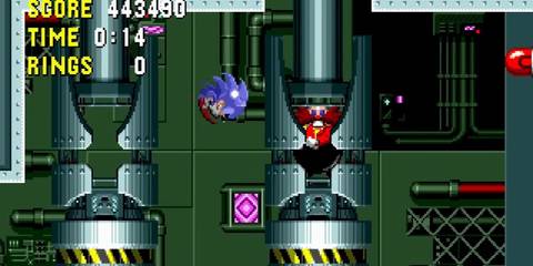 Eggman Boss fight in Sonic The Hedgehog