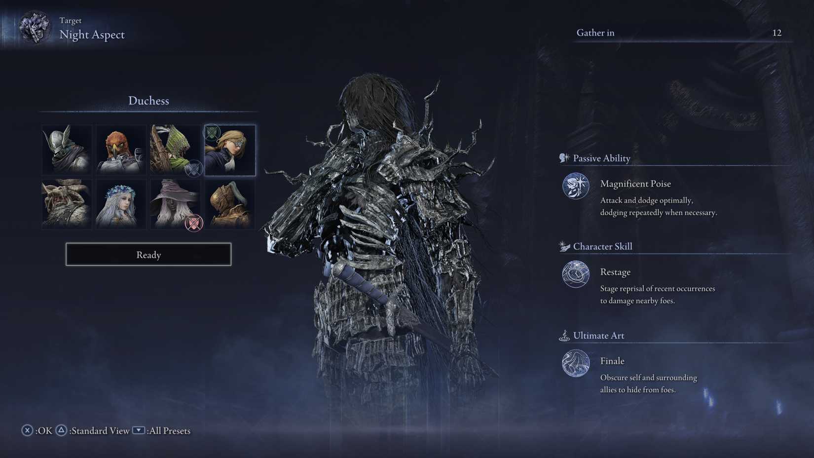 elden ring nightreign duchess character select