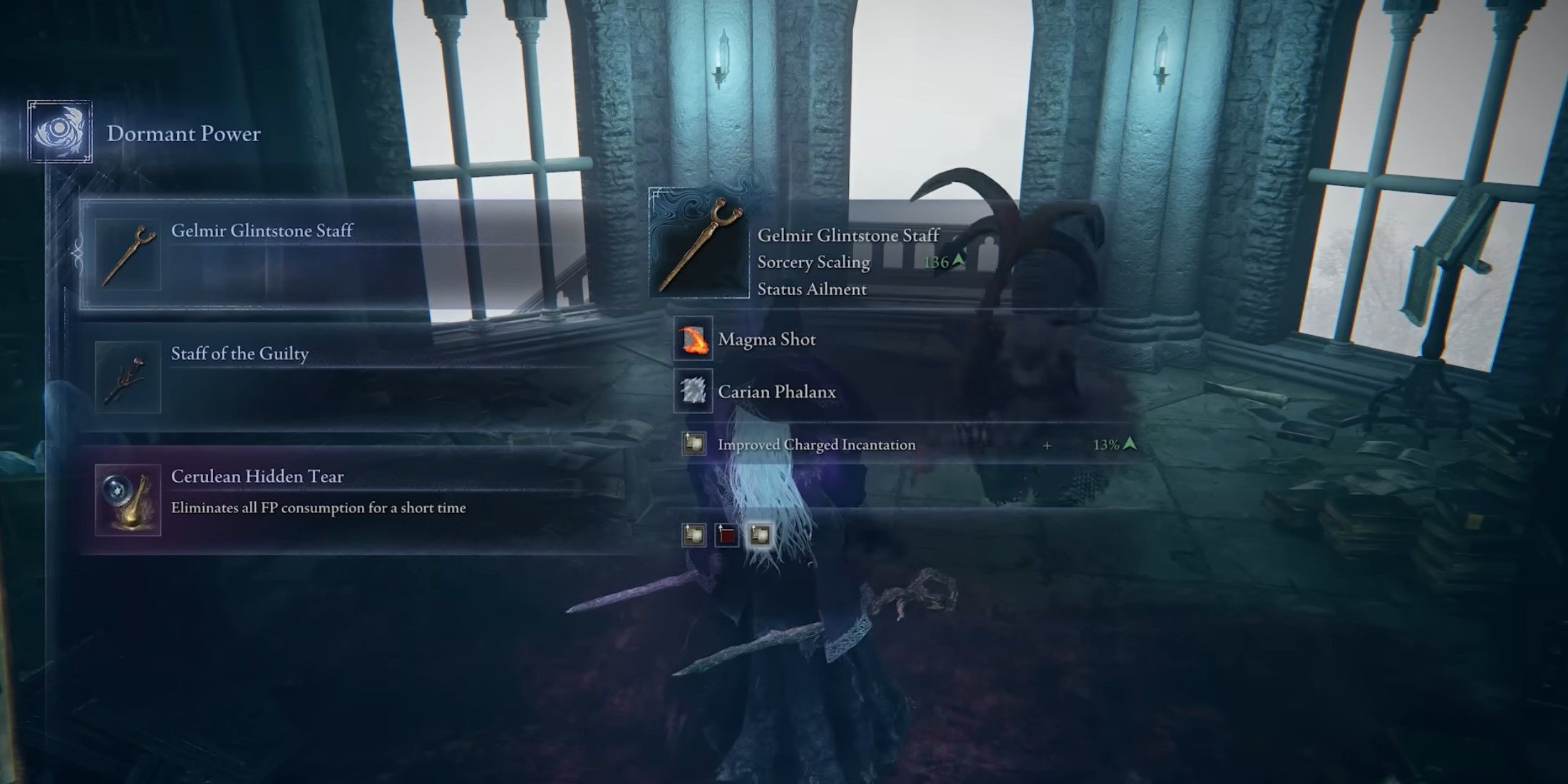 Elden Ring NightTreign Gelmir Glintstone Staff