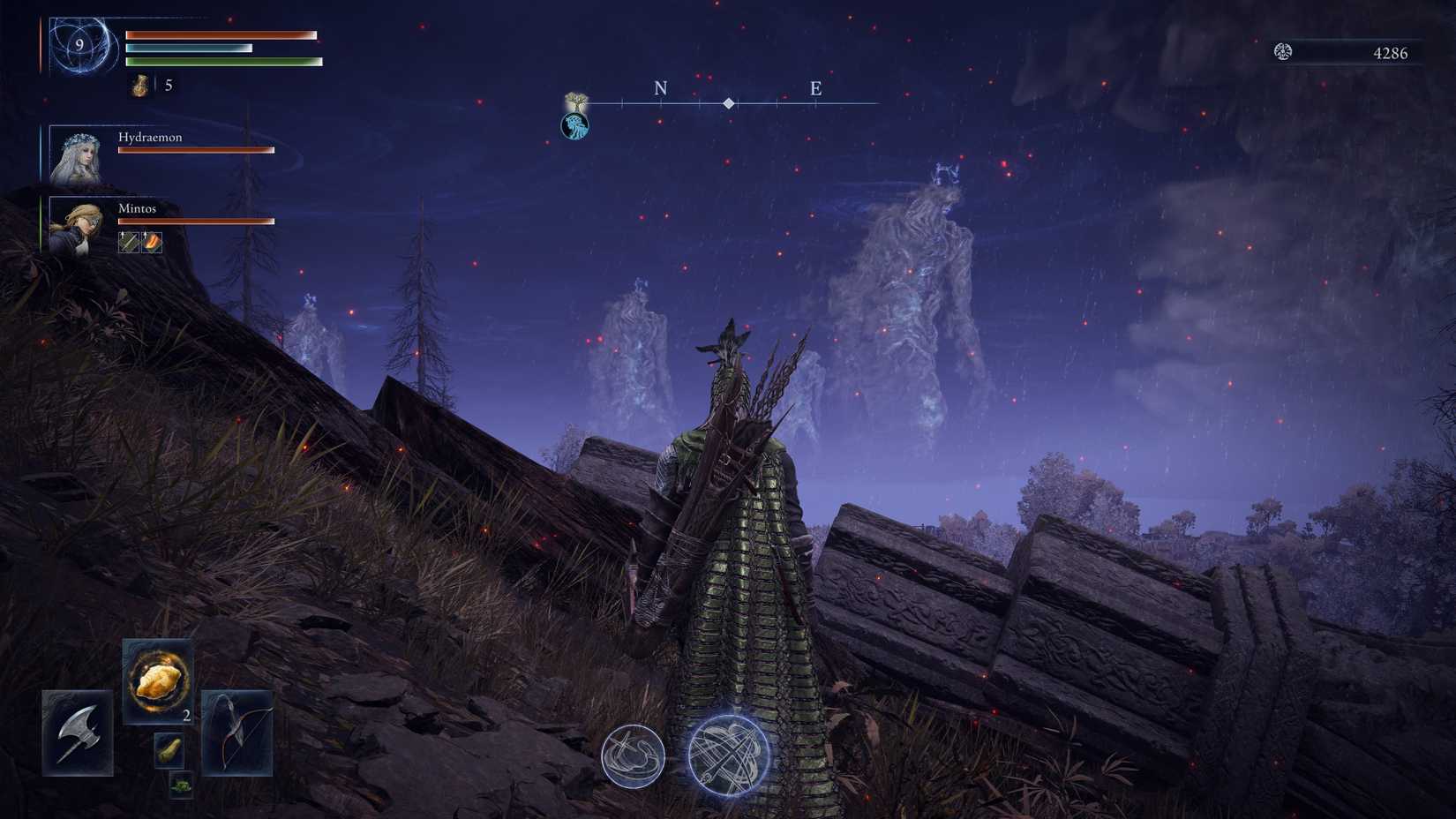 elden ring nightreign titans distant