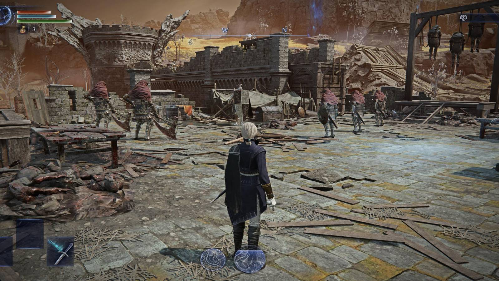 The Player Facing Multiple Enemies in A Solo Expedition