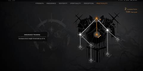 endurance training skill in tainted grail the fall of avalon