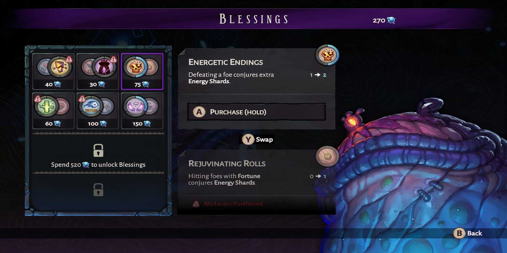 Energetic Endings in Lost in Random The Eternal Die