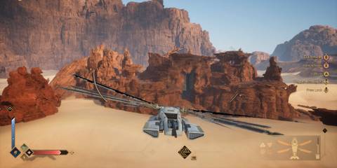 Entrance to a Deep Desert Testing Station Dune Awakening