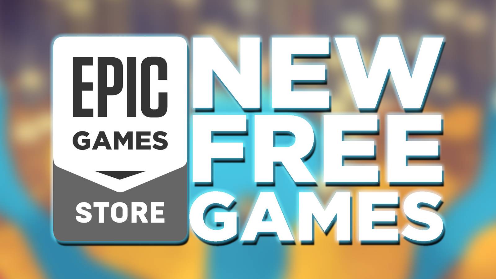 Epic Games Store EGS New Free Games glowing tagline over blurred Ogu and the Secret Forest screenshot