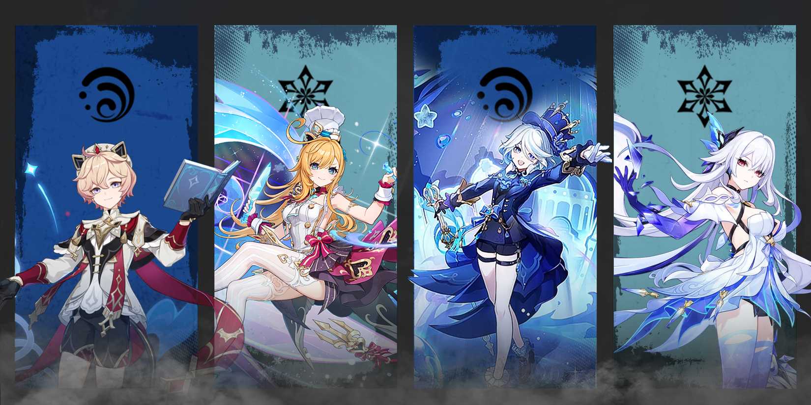 escoffier- furina-skirk-and dahlia team composition guide in genshin impact