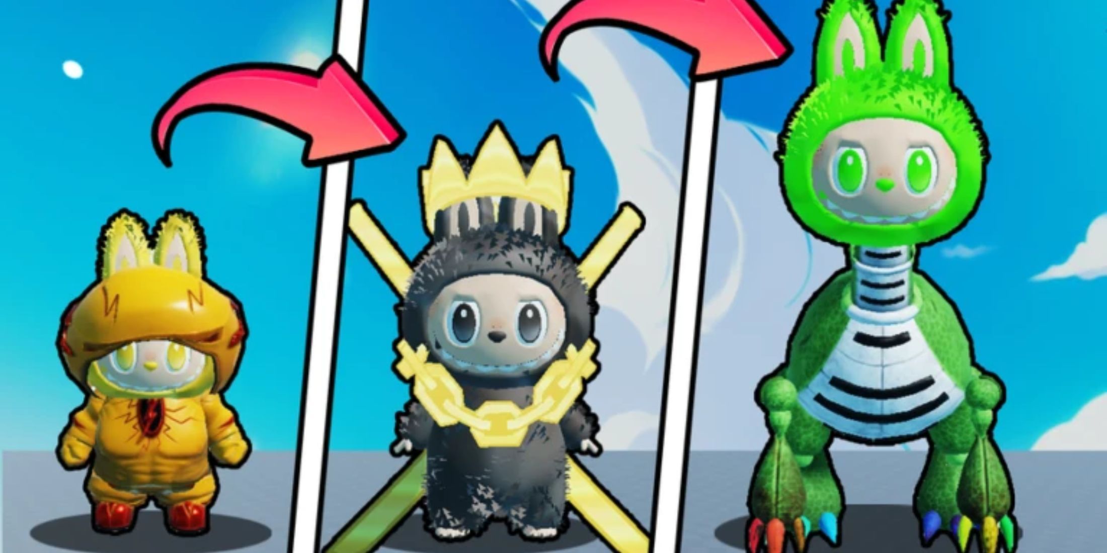 Evolution Boom creatures