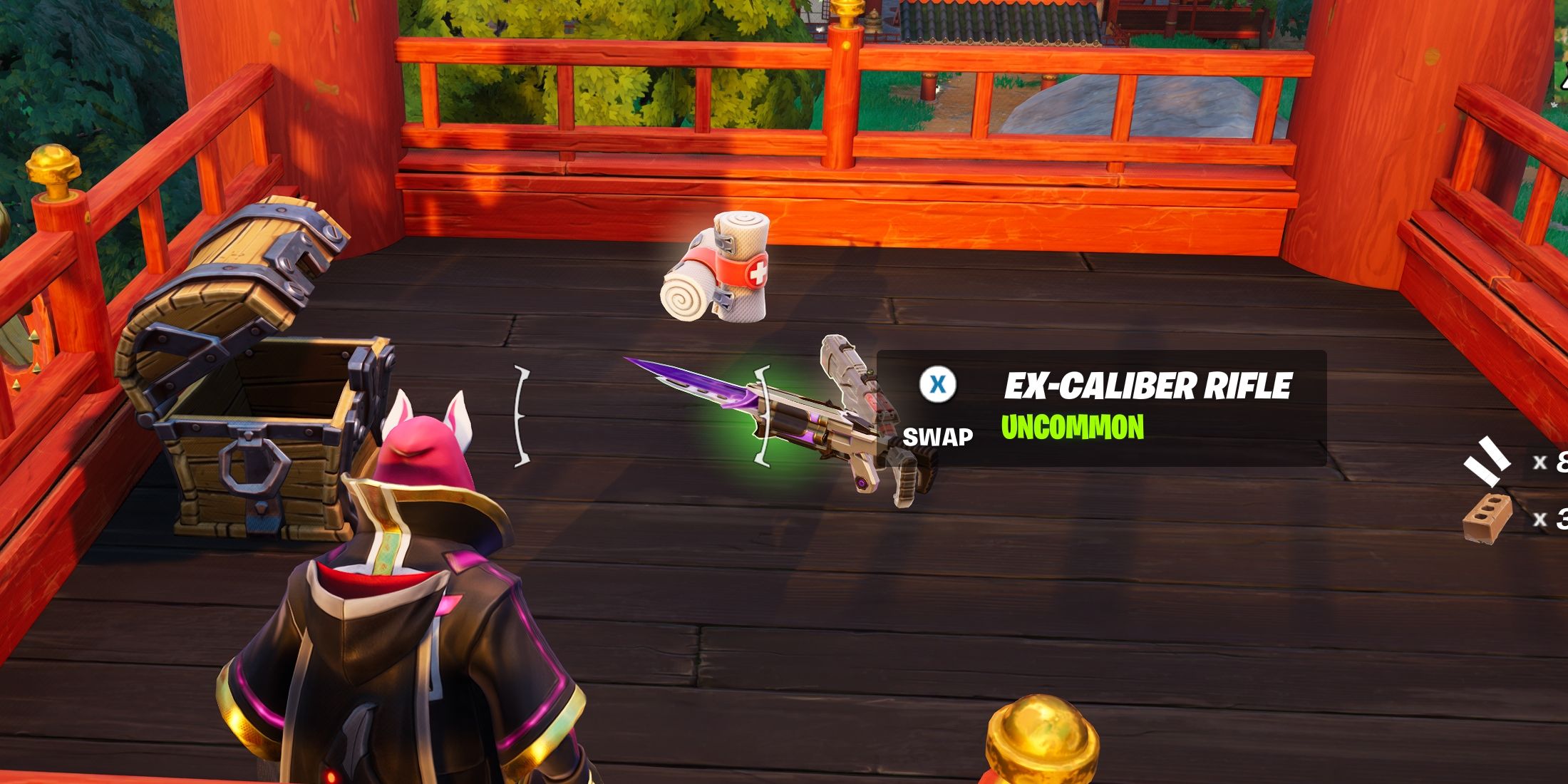 Caliber Caliber Caliber In Fortnite from chest