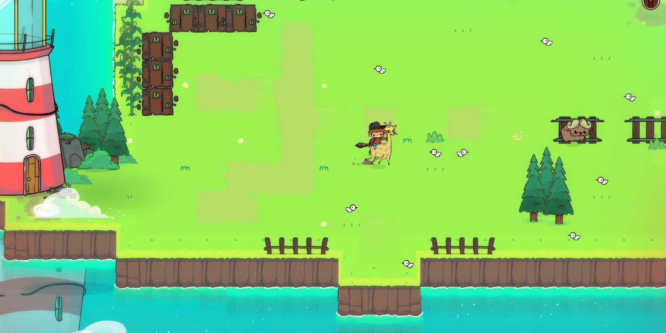 Exploring the world map in The Adventure Pals