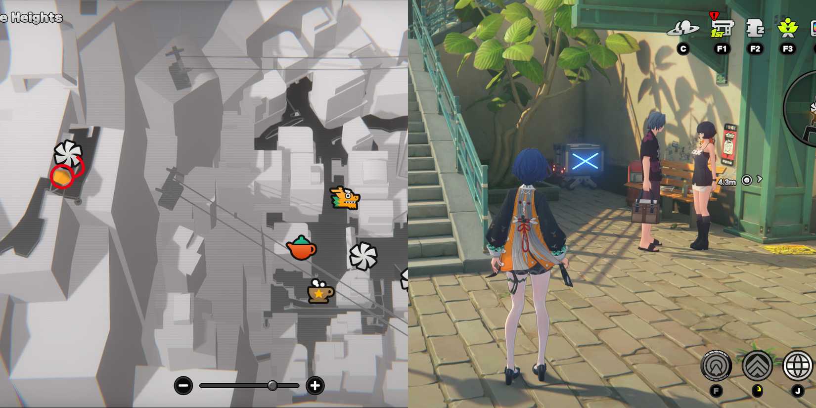 failume heights mini cargo trucks location 1 in zenless zone zero