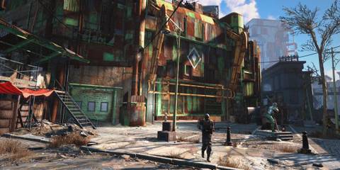 Fallout 4 Diamond City outskirts