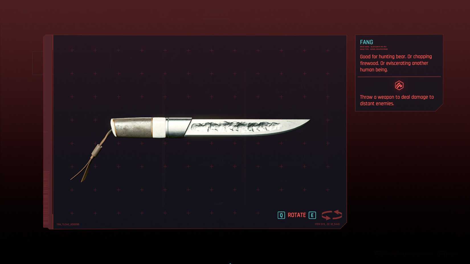 fang knife