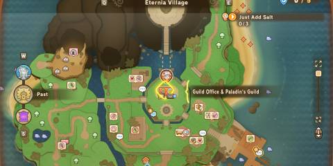 Image of the Guild Office on the map in Fantasy Life i