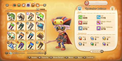 fantasy life i the girl who steals time legs armor