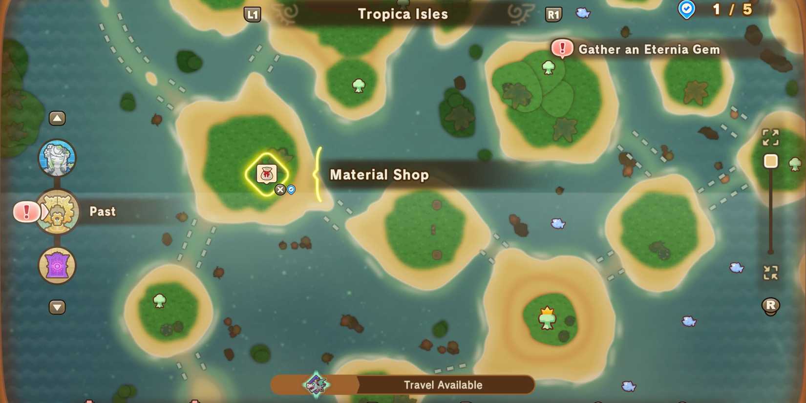 fantasy life i the girl who steals time material shop on tropica isles