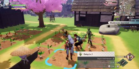 Farming in Rune Factory Guardians of Azuma