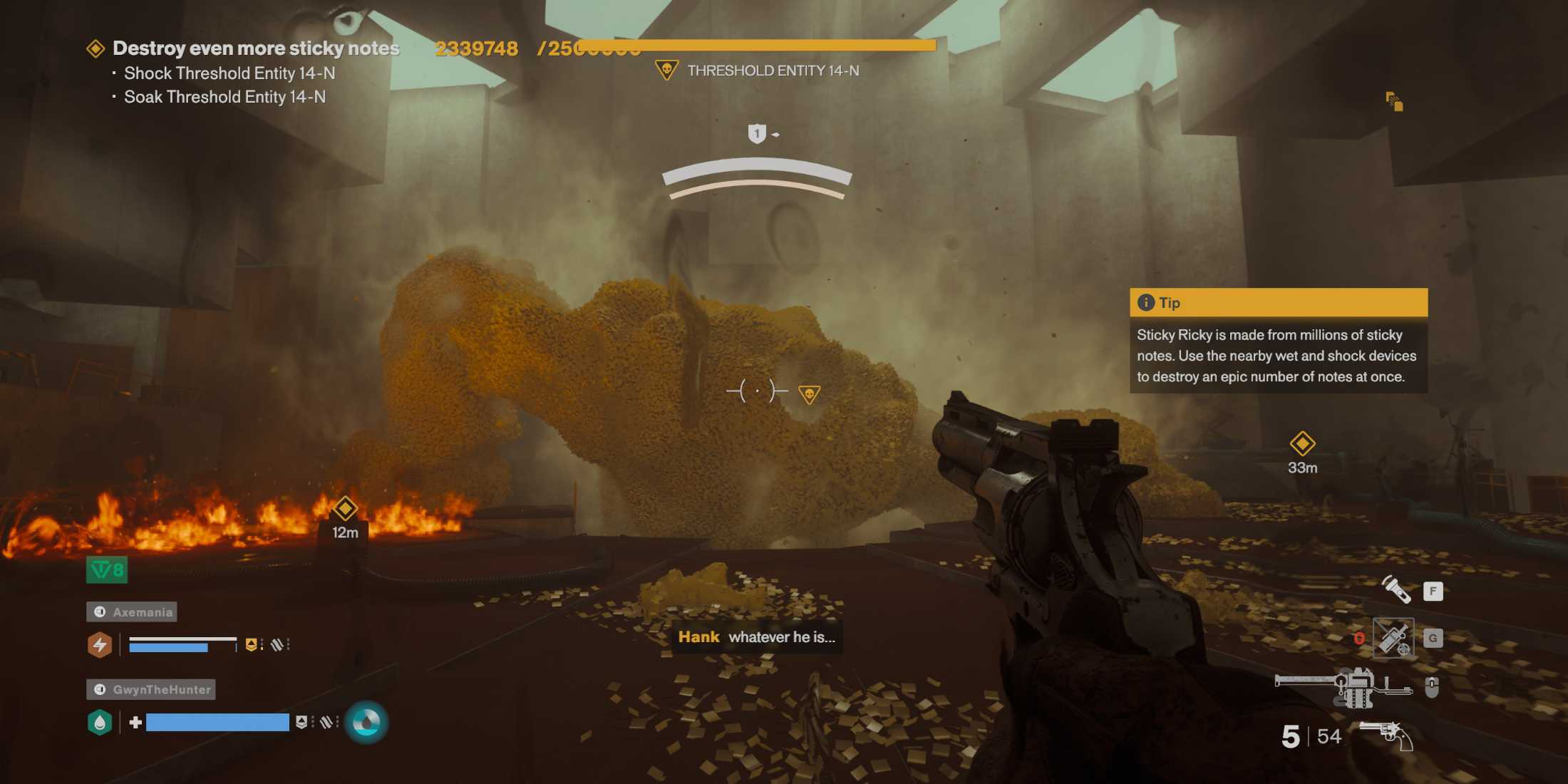 Sticky Sticky Ricky How To Beat Sticky Ricky In FBC: Firebreak (Paper Chase)