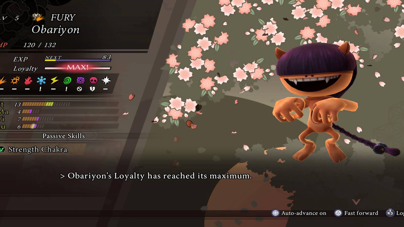An Obariyon Maxing Out Loyalty 