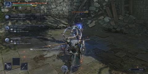 A Wylder Attacking The Practice Dummy