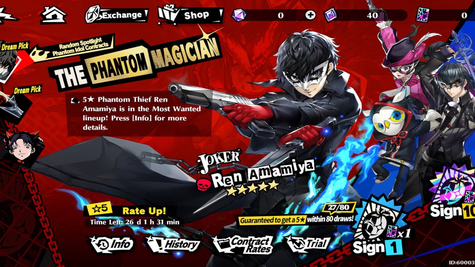 The Platinum Ticket Banner Featuring Joker 