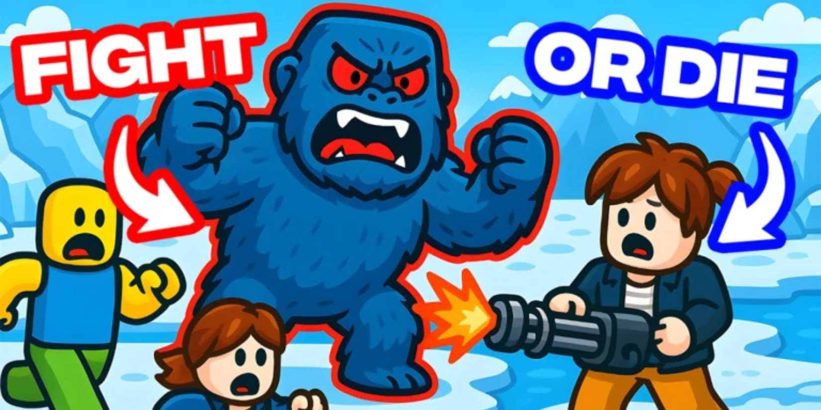 FIGHT DA GORILLA characters