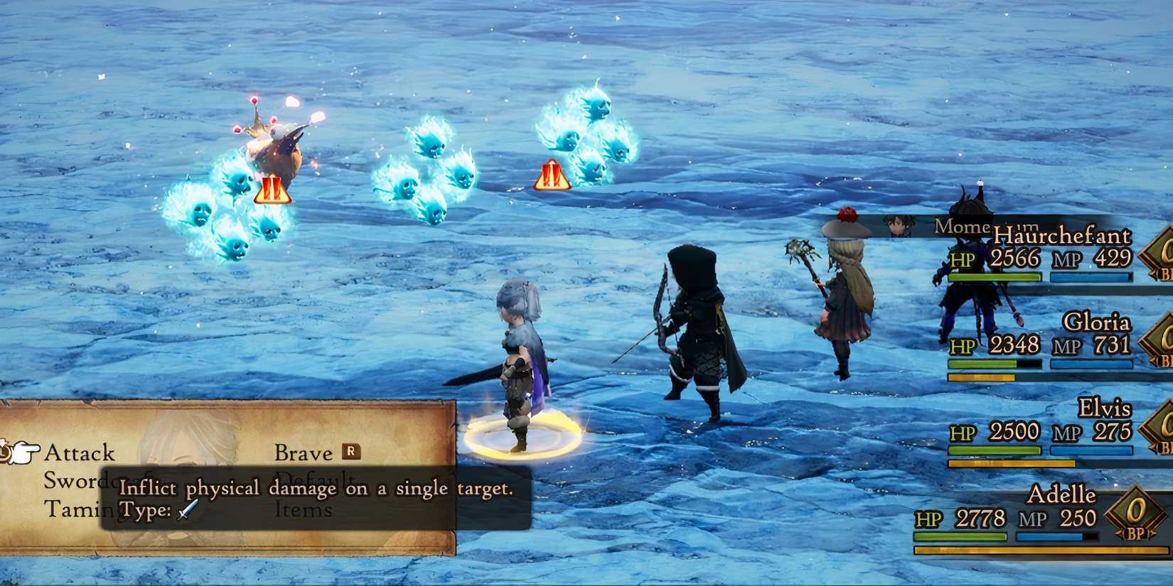 Fighting a Big Wiki-Wiki in Bravely Default 2