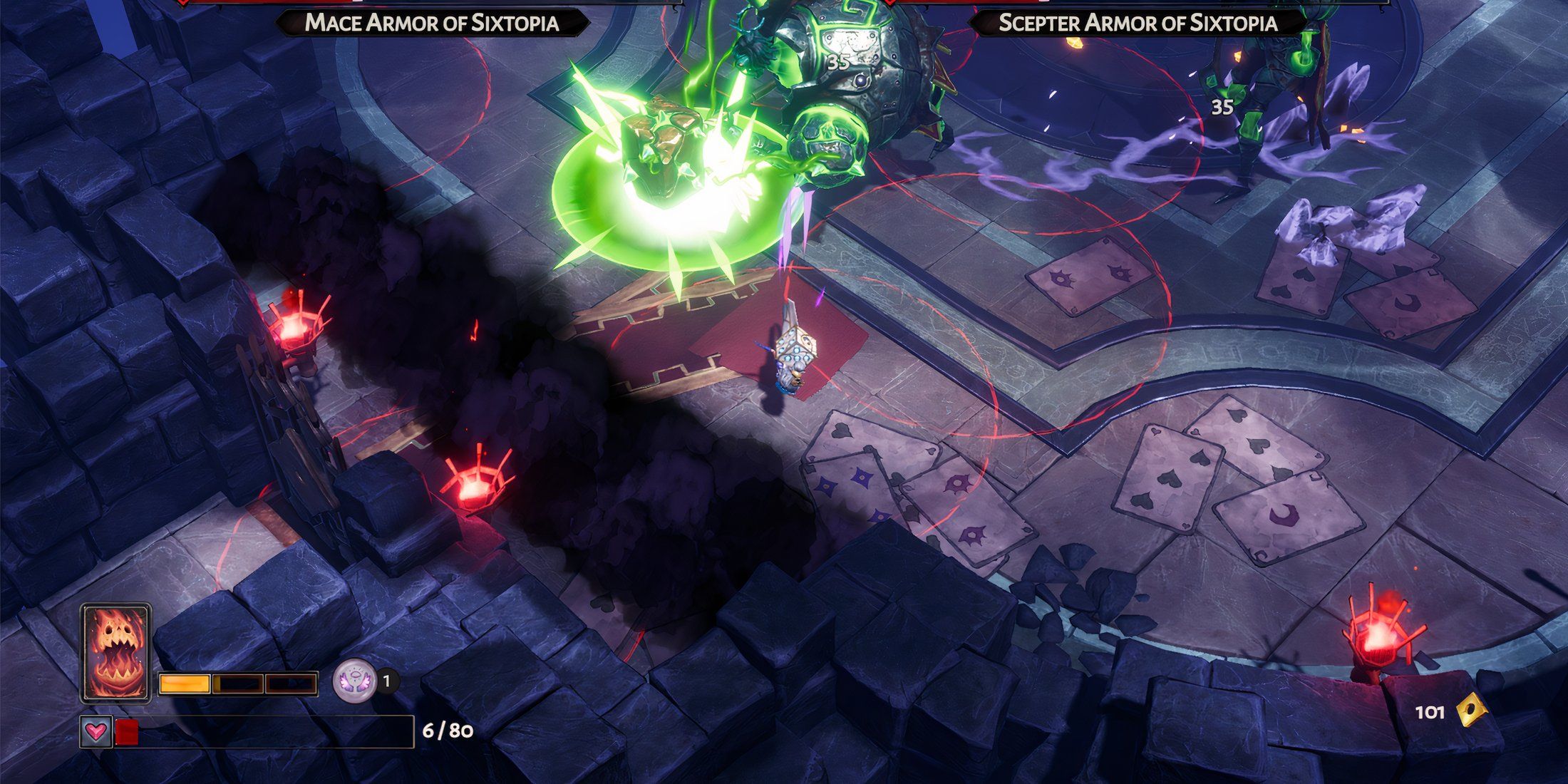 Fighting Duches Doublet in Lost in Random The Eternal Die