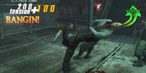 Fighting enemies in Final Fight Streetwise