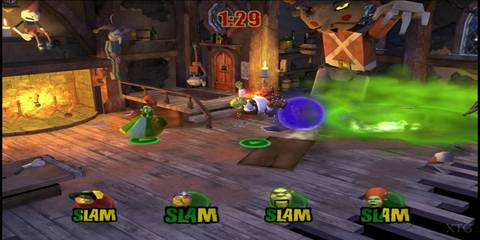 Fighting in Shrek Superslam