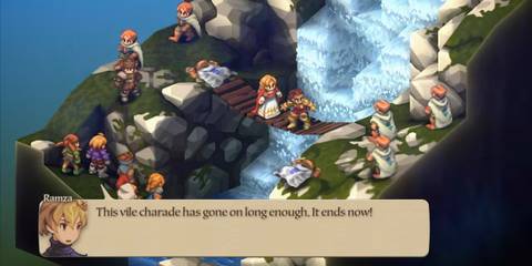 final fantasy tactics the ivalice chronicles cutscene ramza delita showdown