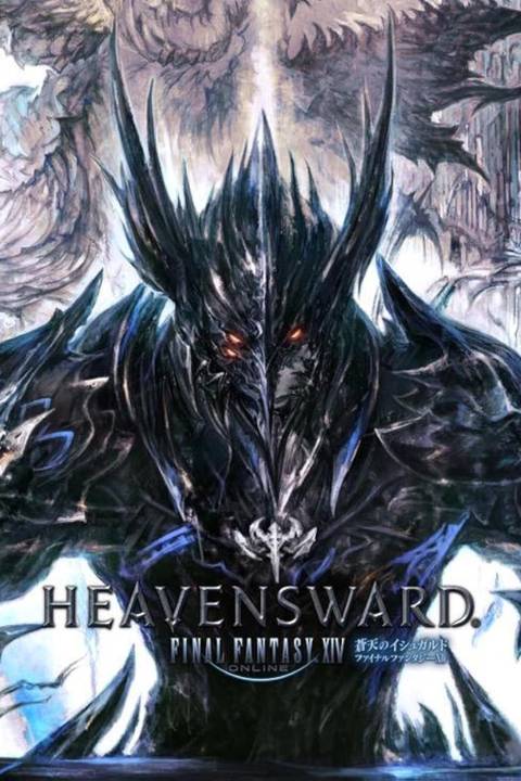 Final Fantasy XIV Heavensward video game cover art tag