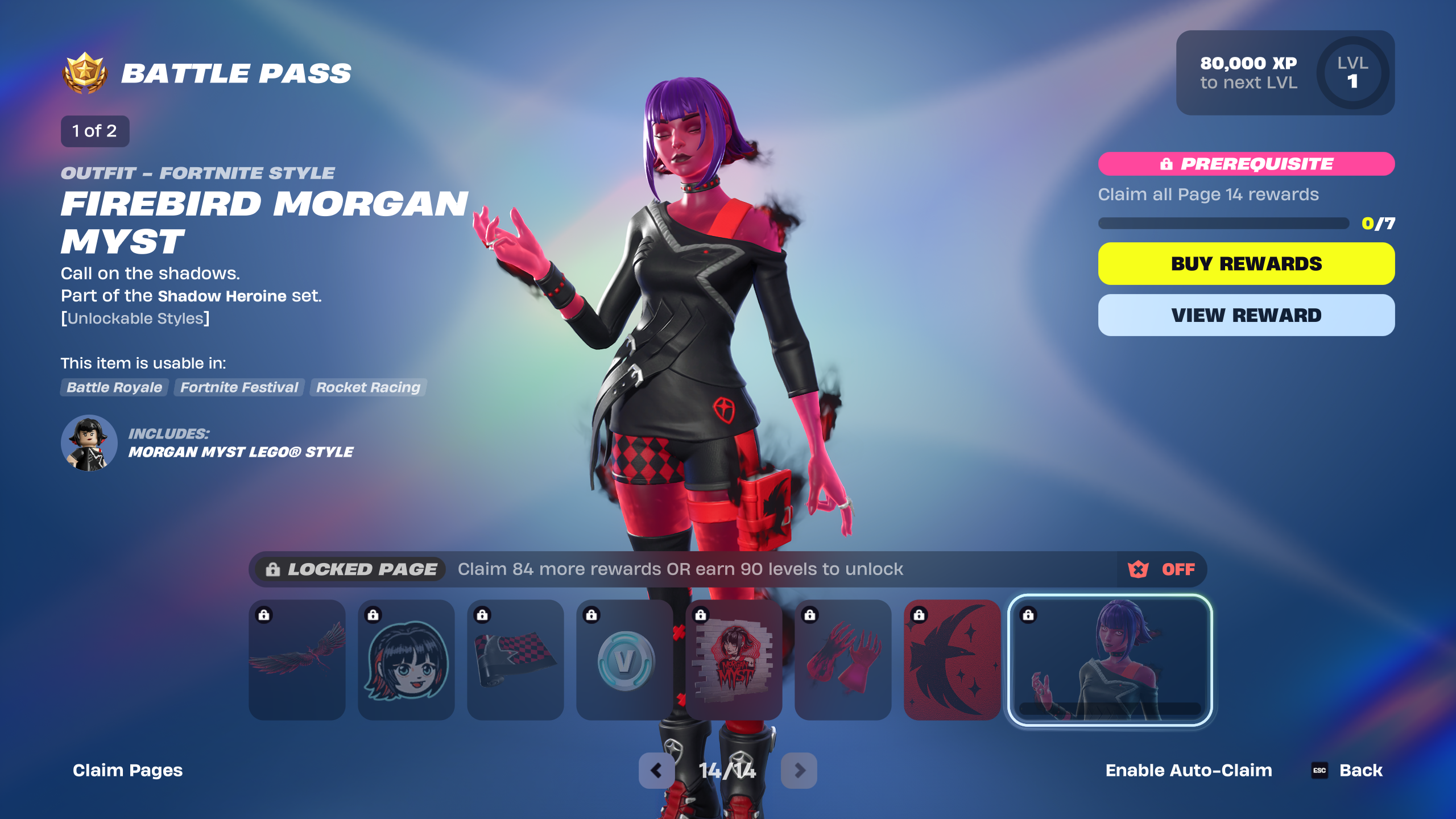 firebird morgan myst battle pass page