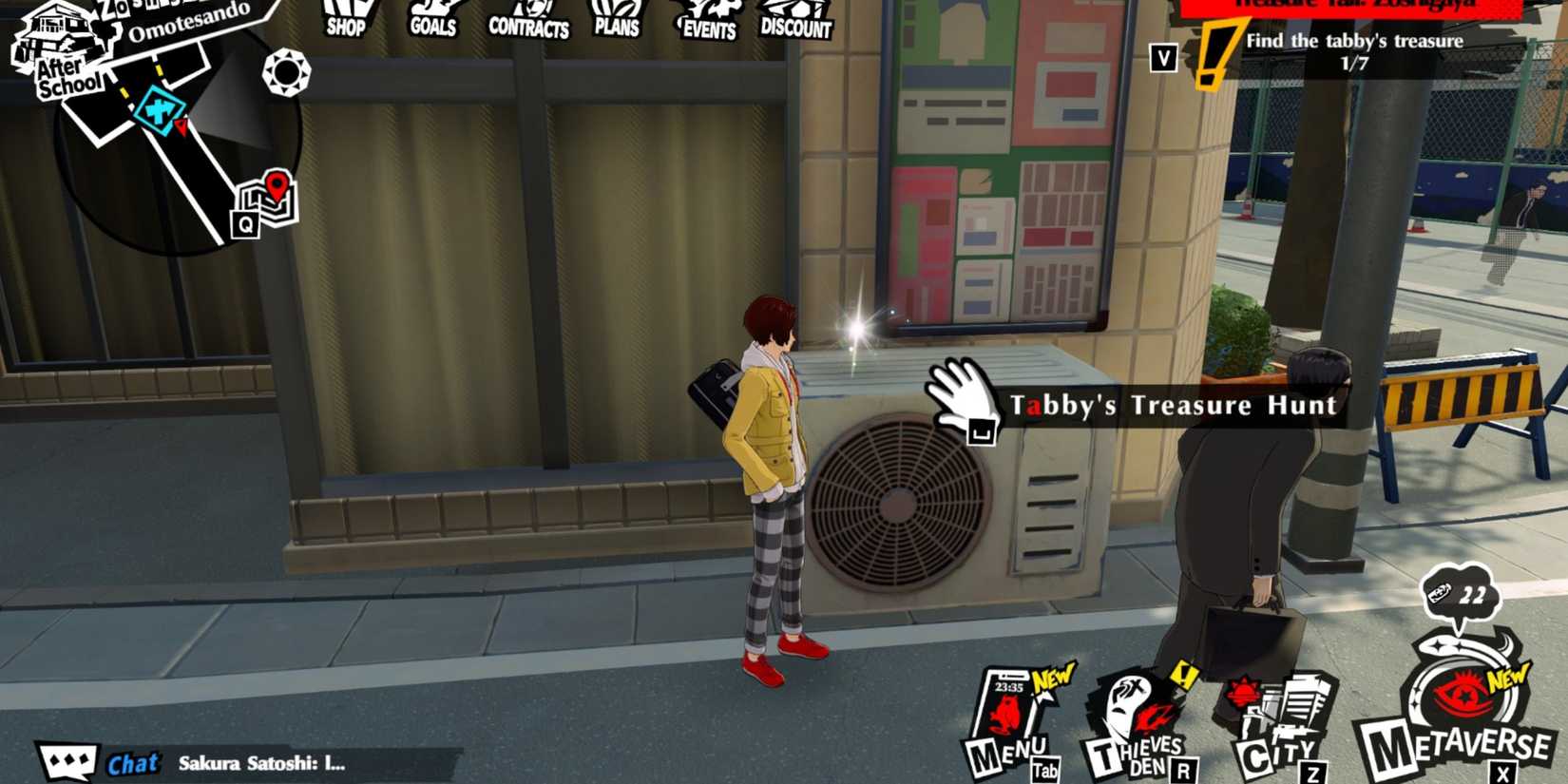 First Orange Tabby Treasure Location Persona 5 The Phantom X