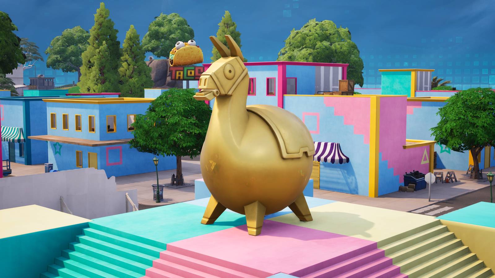 fortnite golden llama