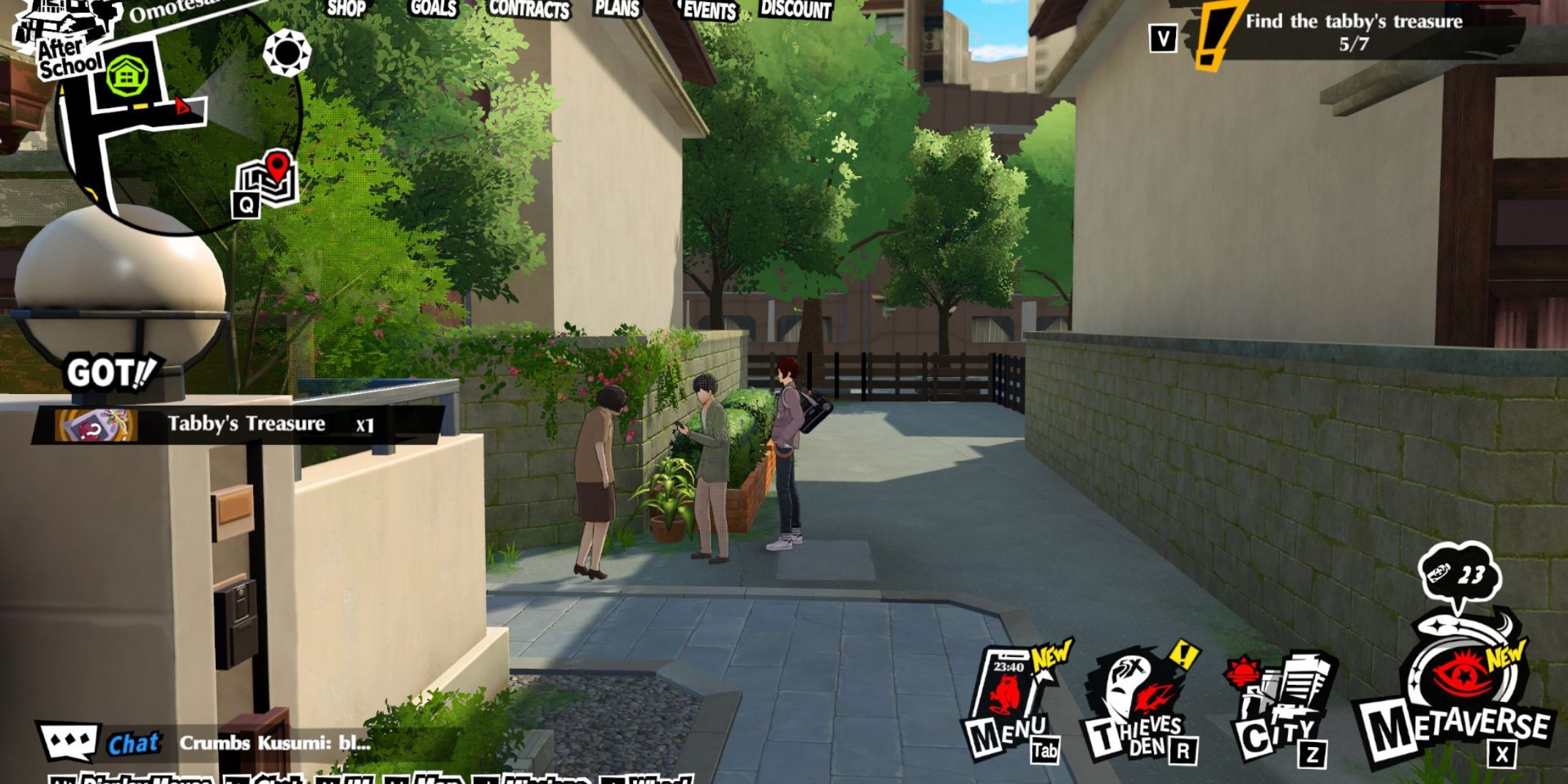Fourth Orange Tabby Treasure Location P5X
