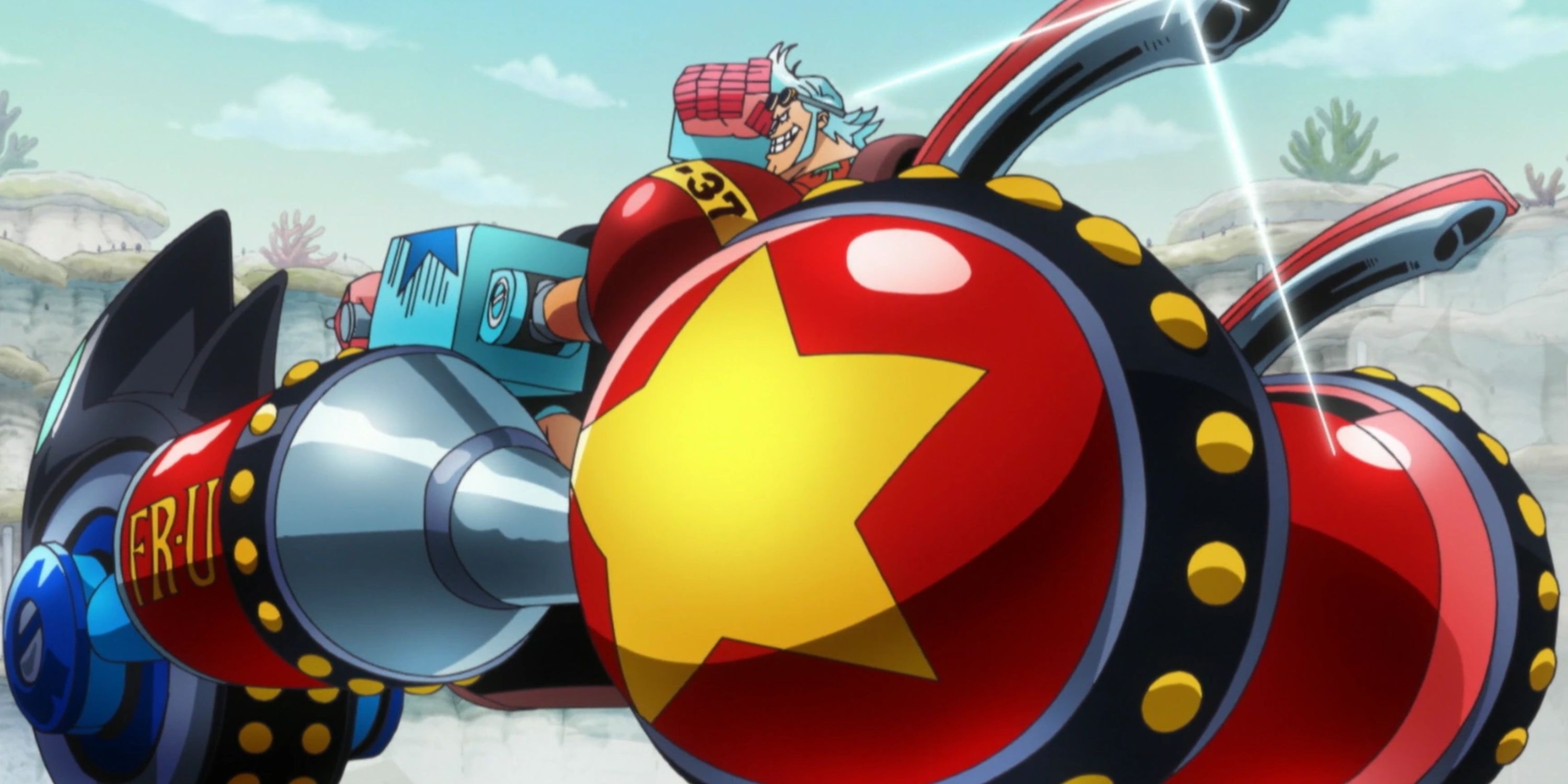 Franki rode on Kurasai FR-U IV One Piece
