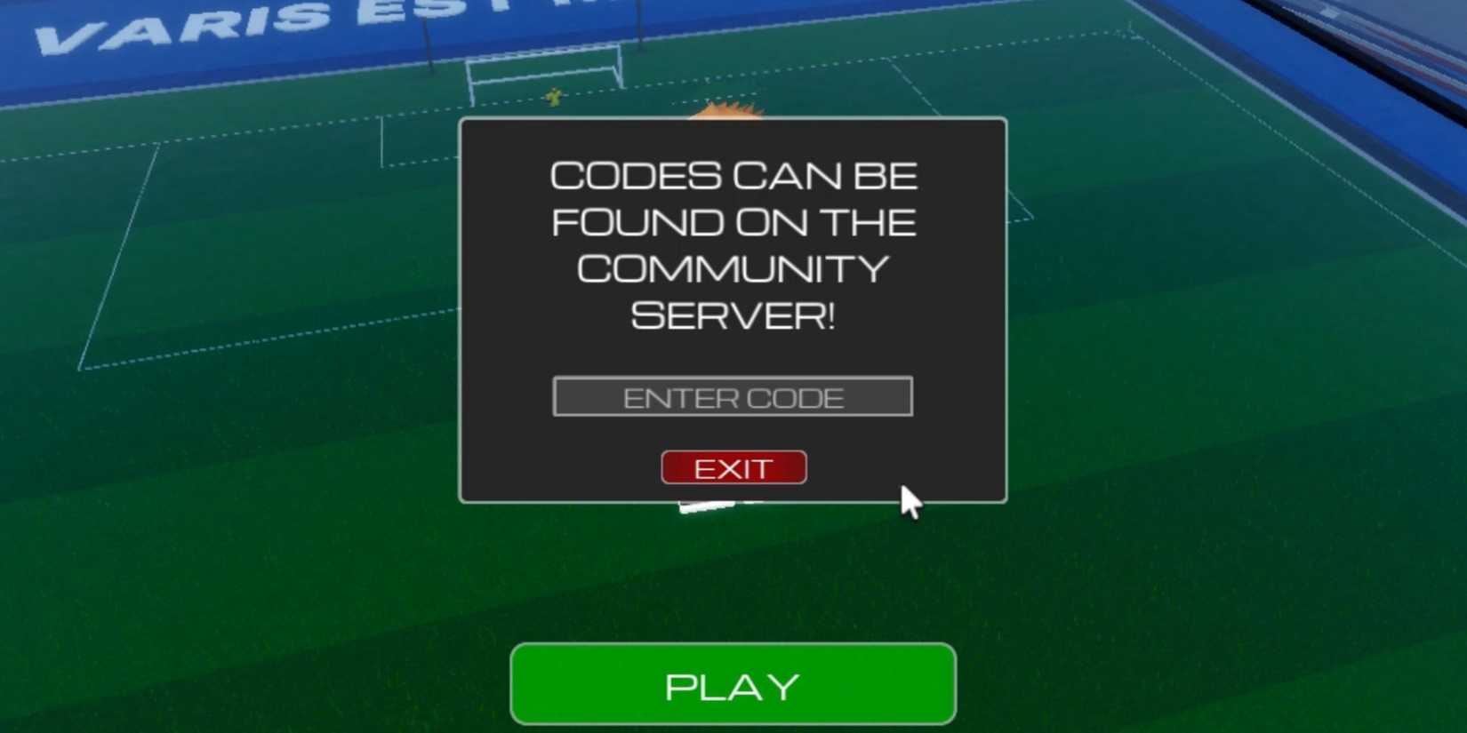 Football Code Window Example Roblox: Freestyle Football Codes
