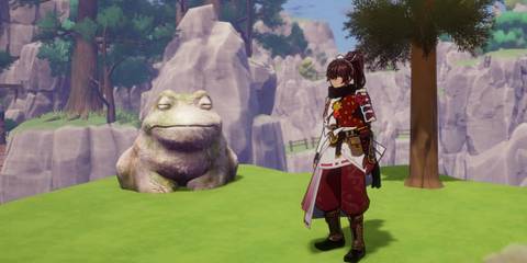 frog statues in rune factory guardians of azuma