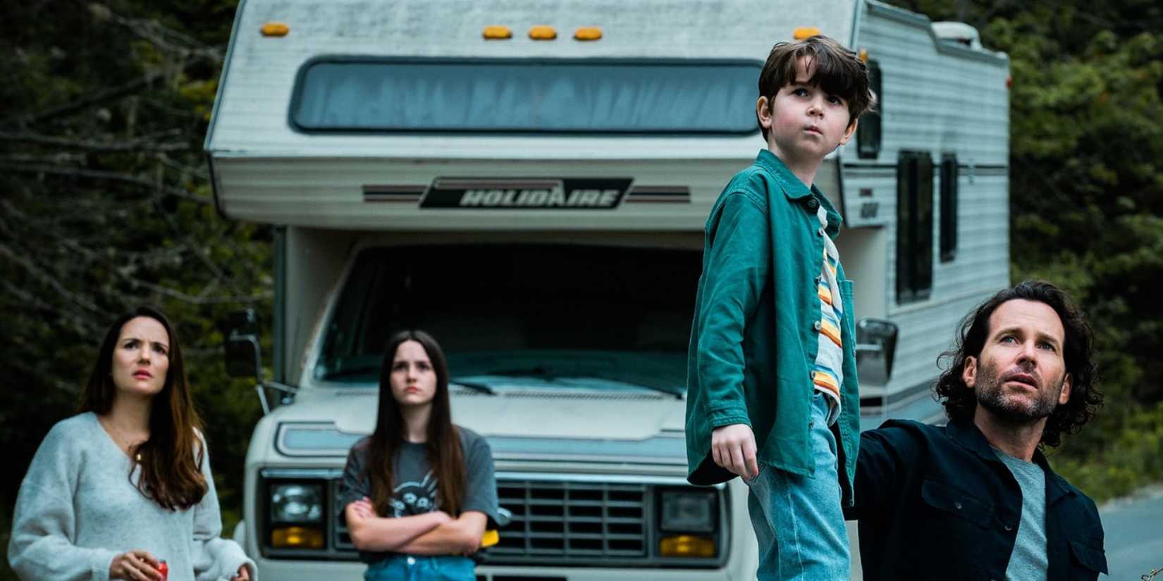 Eion Bailey, Simon Webster, Catalina Sandino Moreno, and Hannah Cheramy in From