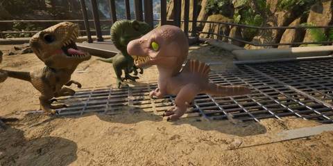 Funko Fusion Jurassic World DLC packs Spinosaurus