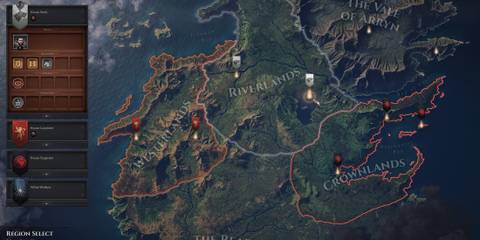 Game of Thrones War For Westeros steam image map