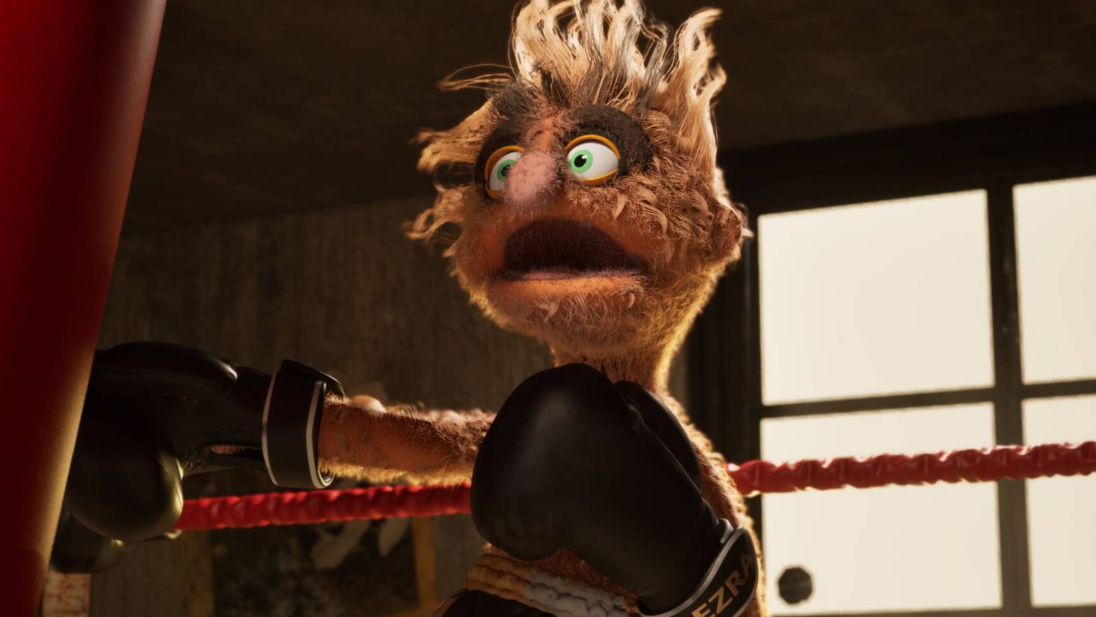 felt that: boxing new game like punch-out!! with puppet artstyle