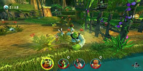 Gameplay of Shrek 2